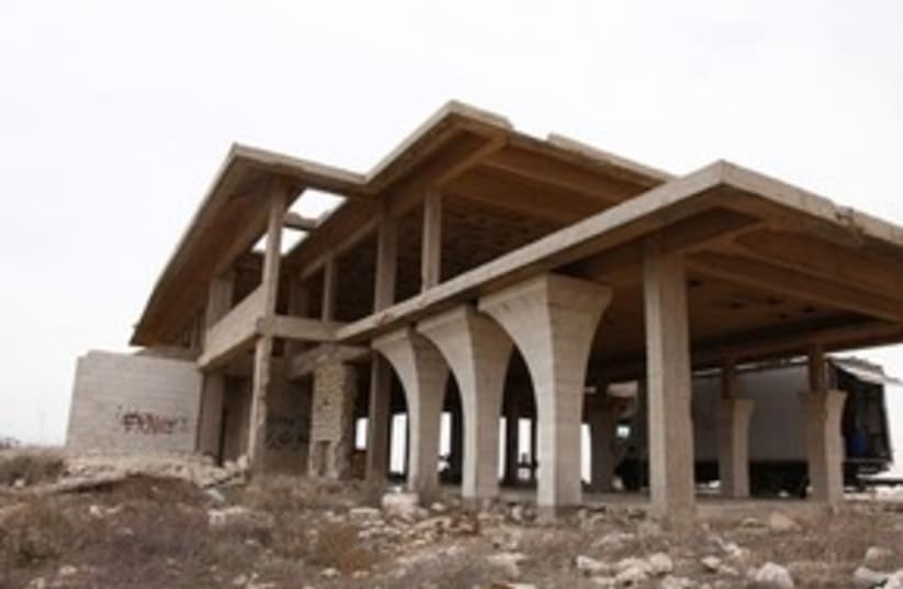 King Hussein’s partially built summer villa 311 (photo credit: Marc Israel Sellem)