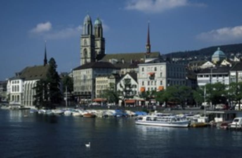 Grossmunster Cathedral in Zurich 311 (photo credit: Comstock)