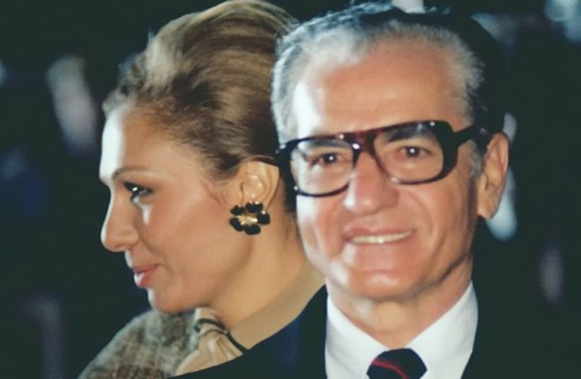 MOHAMMED REZA and his wife, Queen Farah521 (photo credit: Wikimedia)
