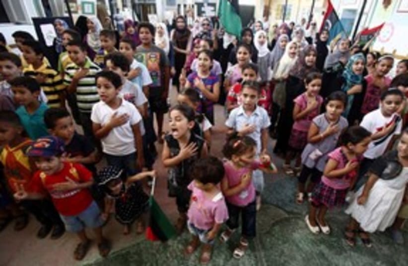 Libyan kids 311 (photo credit: REUTERS/Zohra Bensemra)