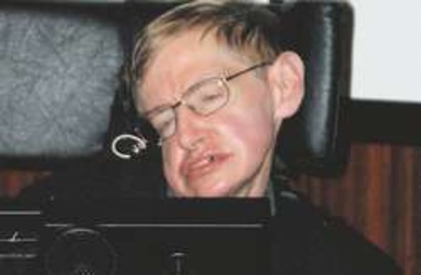 Stephen Hawking 250 (photo credit: MCT)