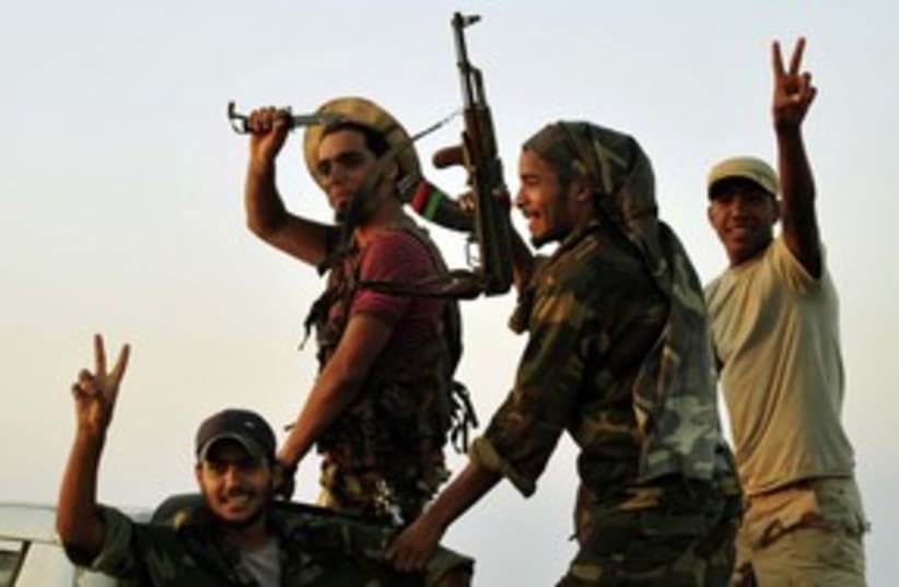 Libyan rebels 311 (photo credit: REUTERS/Esam Al-Fetori)