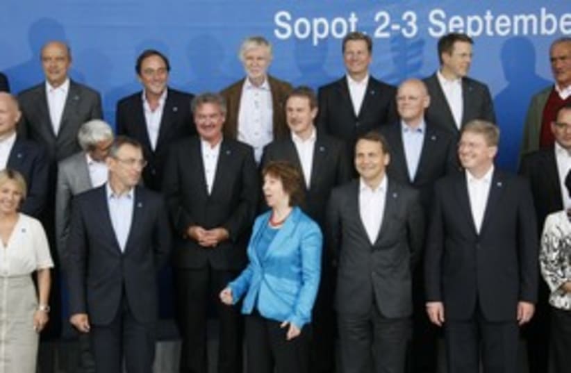 World leaders in Sopot Poland 311 (photo credit: REUTERS/Kacper Pempel)