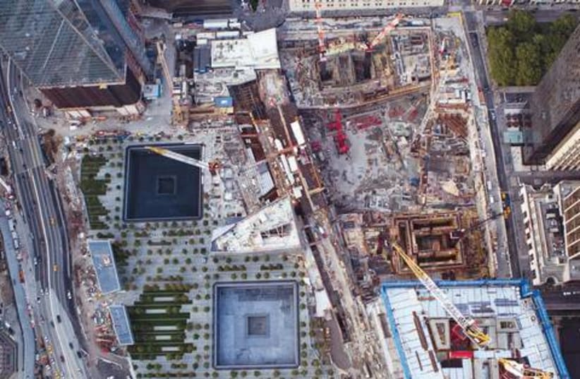 September 11 memorial construction 521 (photo credit: Reuters)