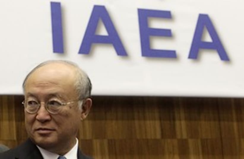 IAEA Yukiya Amano 311 (photo credit: REUTERS / Herwig Prammer)