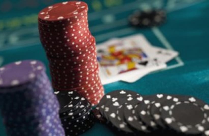 Gambling betting chips 311 (photo credit: Thinkstock/Imagebank)