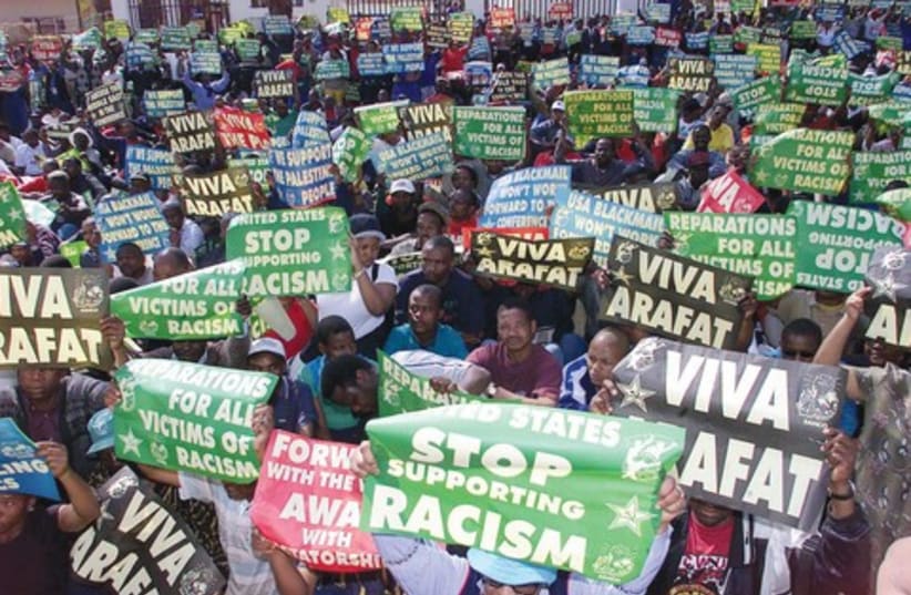 2001 Durban conference rally 521 (photo credit: Reuters)