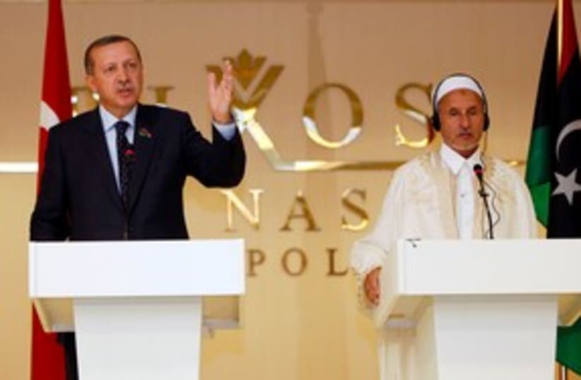 Erdogan in Libya 311 (photo credit: REUTERS)