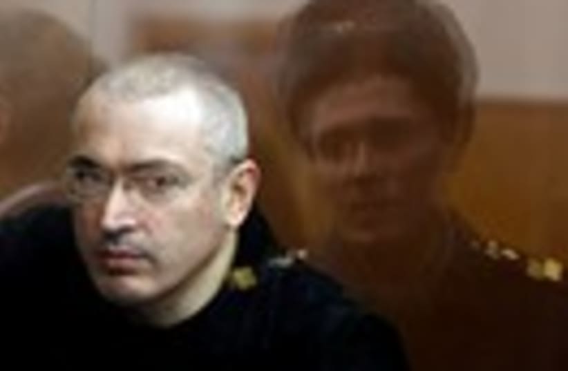 Khodorkovsky 311 R (photo credit: REUTERS/ Grigory Dukor)