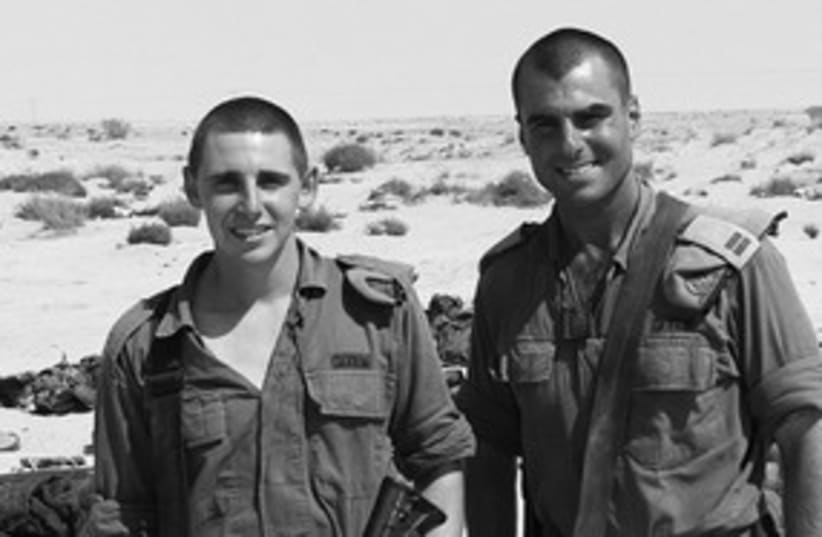 Clifford Goldkind and Ariel Cohen_311 (photo credit: IDF)