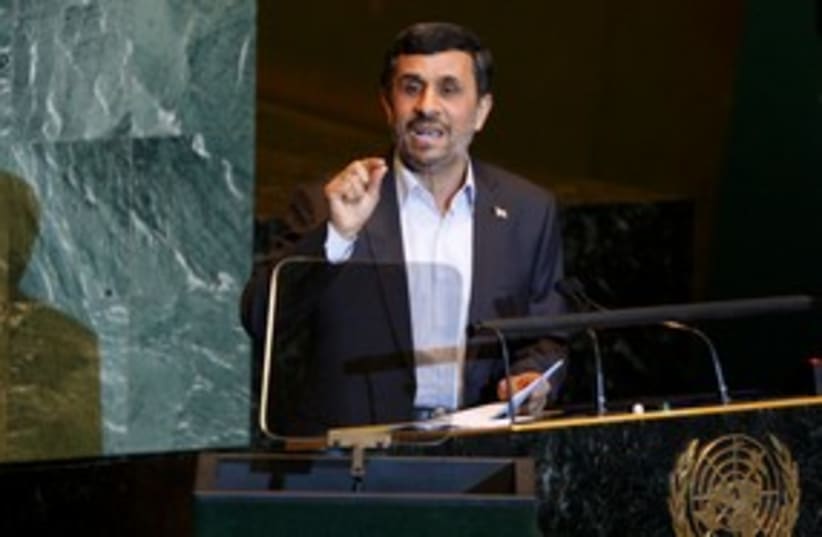 Ahmadinejad 311 (photo credit: REUTERS)