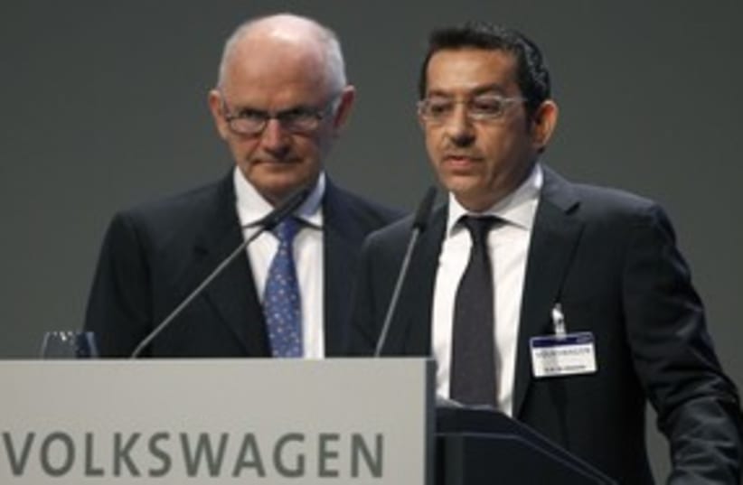Vice Chairman of Qatar Holding and Volkswagen AG's chairman (photo credit: REUTERS)