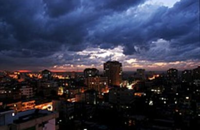gaza city night 224 88 (photo credit: AP)