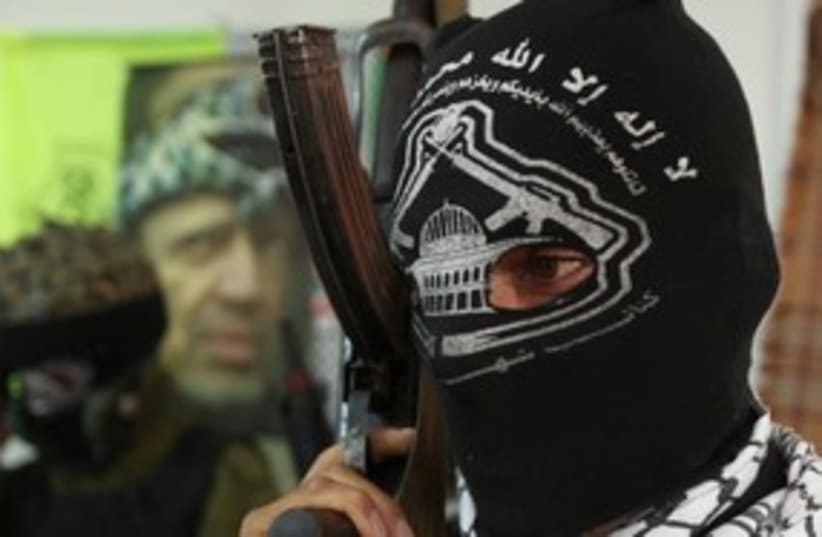 Fatah militant 311 (photo credit: Reuters)