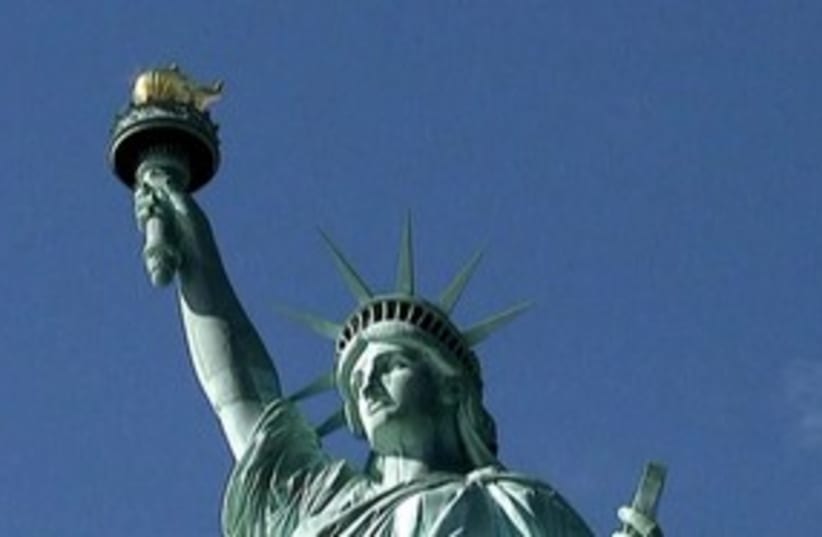 Statue of Liberty 311 (photo credit: Reuters)