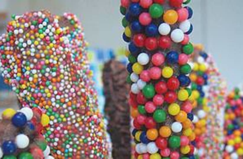 Chocolate candy sticks 311 (photo credit: Amy Spiro)