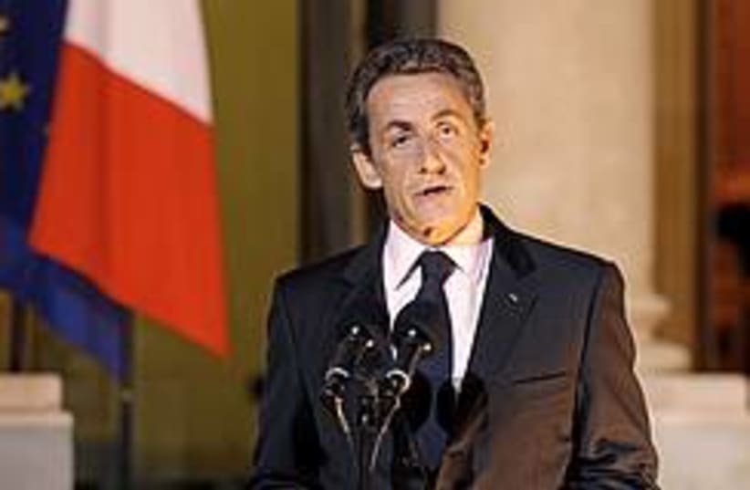 Nicolas Sarkozy 260 (photo credit: REUTERS/Benoit Tessier)