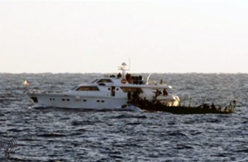 IDF intercepts flotilla ship 311 (photo credit: IDF Spokesman's Office)