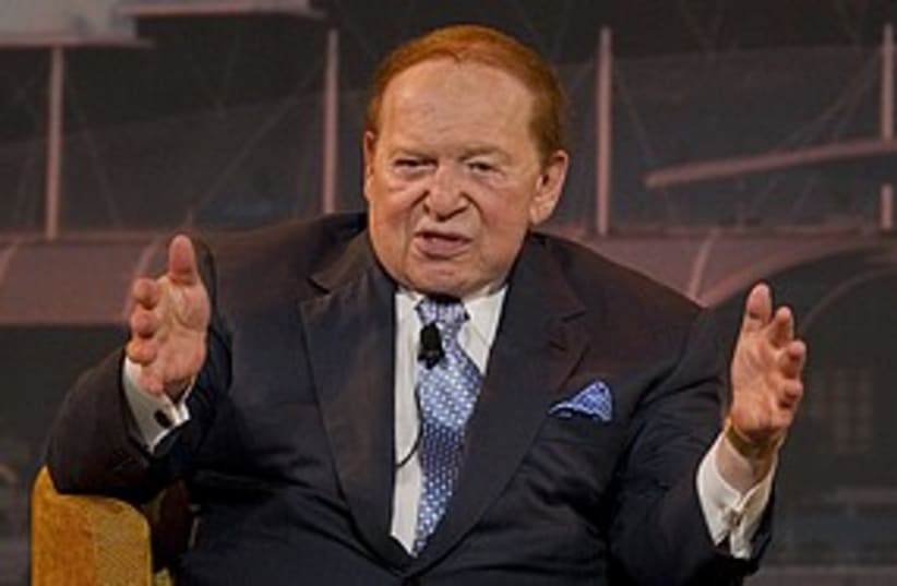 Sheldon Adelson 311 R (photo credit: Reuters)