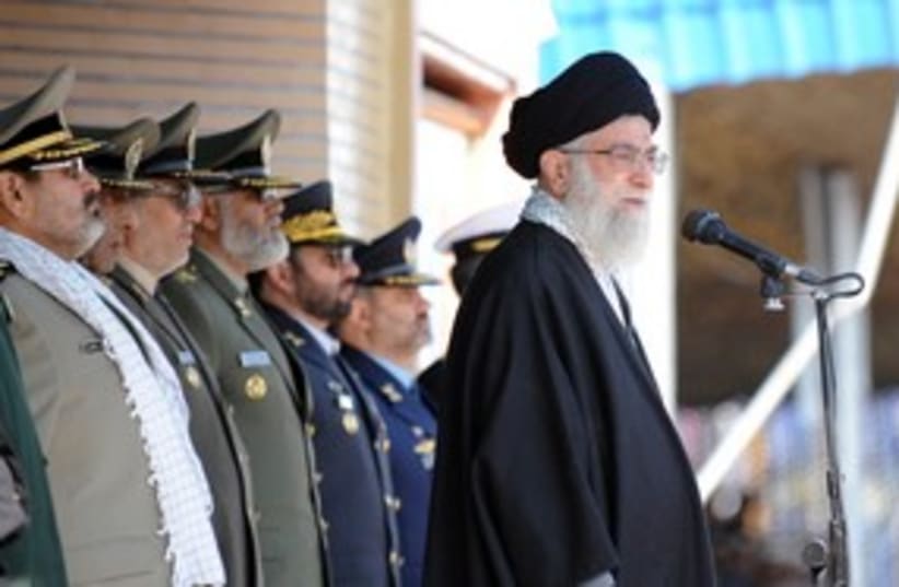Iranian Supreme Leader Kamenei 311 (R) (photo credit: REUTERS/Handout)