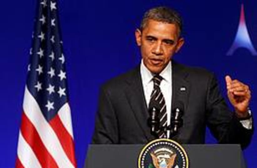 Barack Obama 260 (photo credit: REUTERS/CHRISTIAN HARTMANN)
