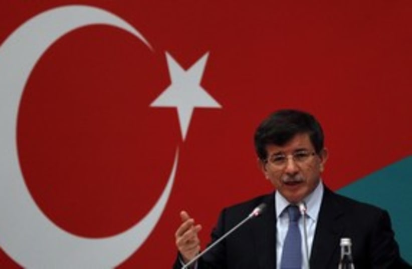 Turkish FM Davutoglu, Turkish-Italian Forum_311 (photo credit: Reuters/Murad Sezer)