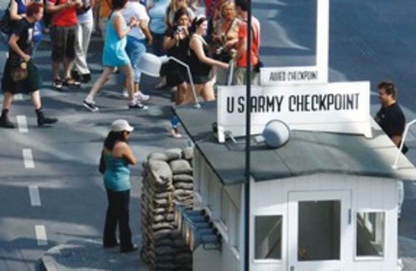 Checkpoint Charlie in Berlin_311 (photo credit: Reuters)