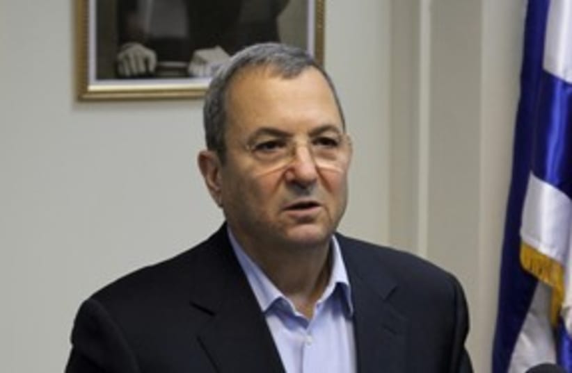 Defense Minister Ehud Barak 311 (photo credit: Marc Israel Sellem)