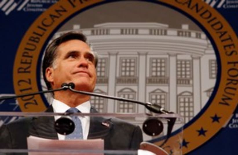 Mitt Romney 311 (photo credit: REUTERS)