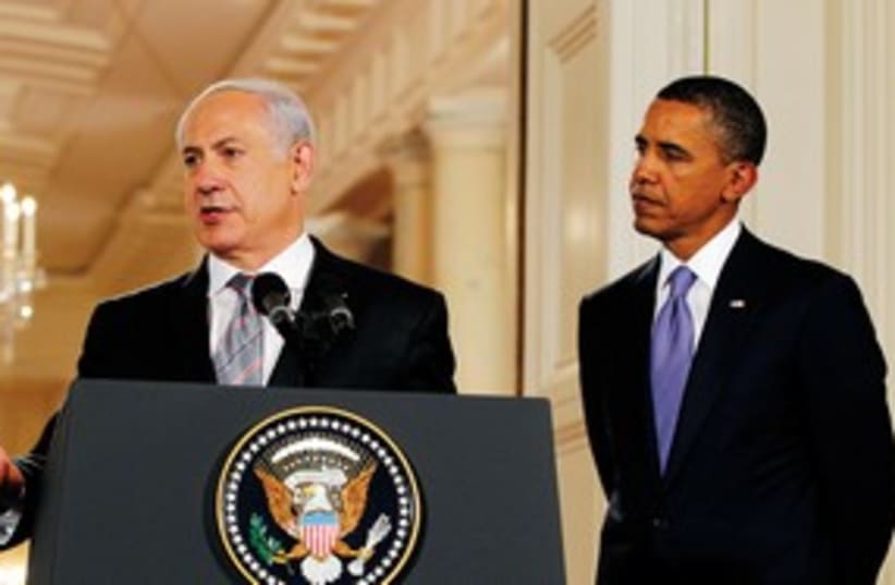Netanyahu and Obama 311 (photo credit: Reuters)