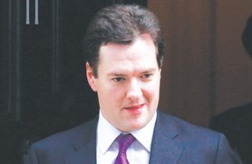 George Osborne 311 (photo credit: Reuters)