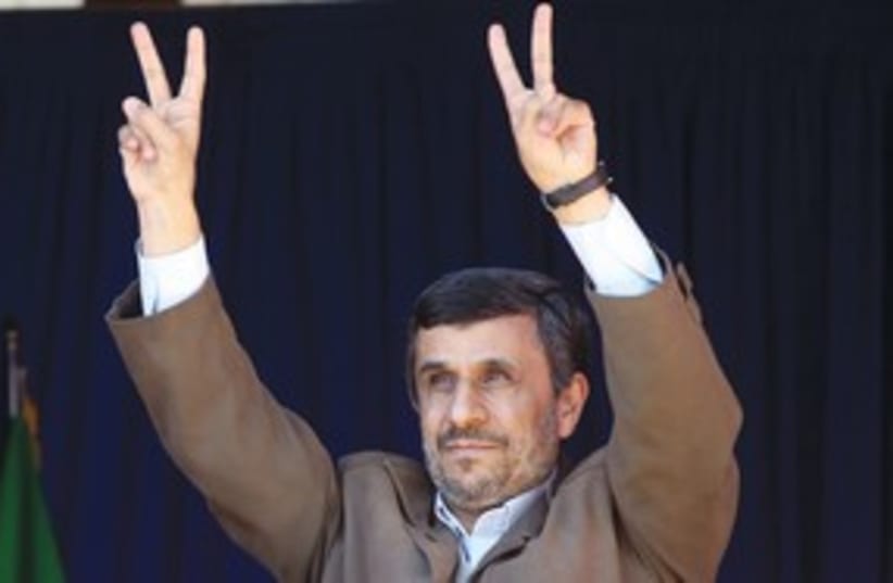 Ahmadinejad 311 (photo credit: REUTERS)
