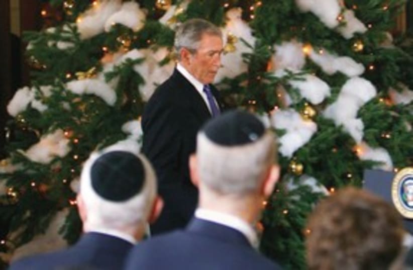 George Bush 311 (photo credit: REUTERS)