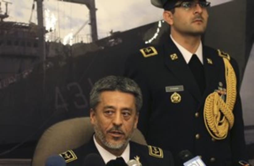 Habibulah, Iran navy commander 311 (photo credit: REUTERS/Khaled Al Hariri)