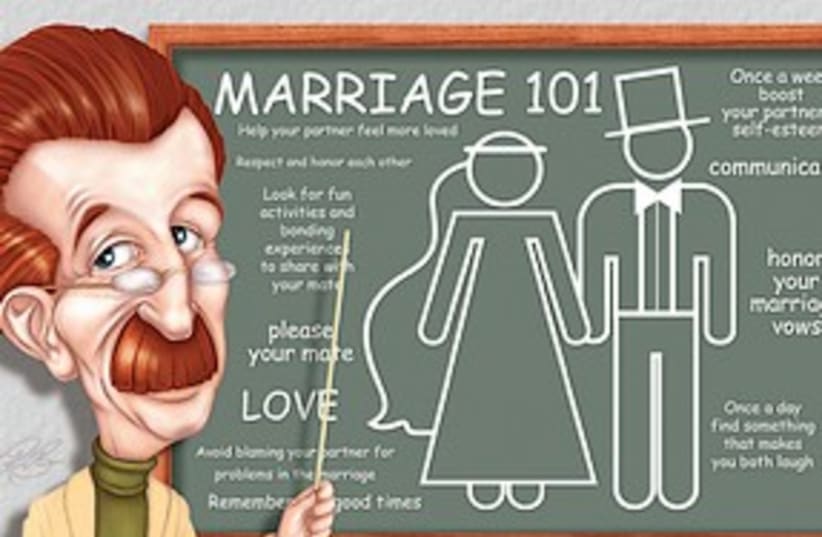 Cartoon (Marriage) 311 (photo credit: MCT)