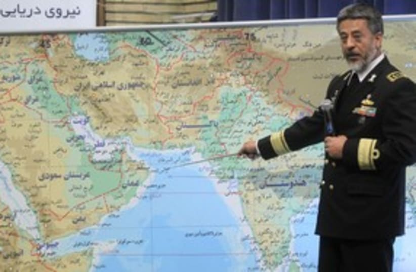Iran's navy commander Sayari 311 R (photo credit: REUTERS/Fars News)