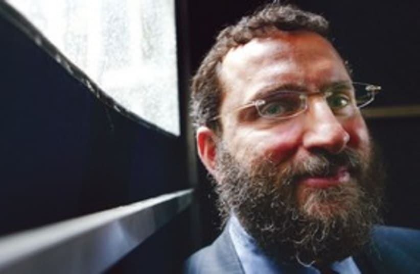 Rabbi Shmuely Boteach 311 (R) (photo credit: REUTERS)