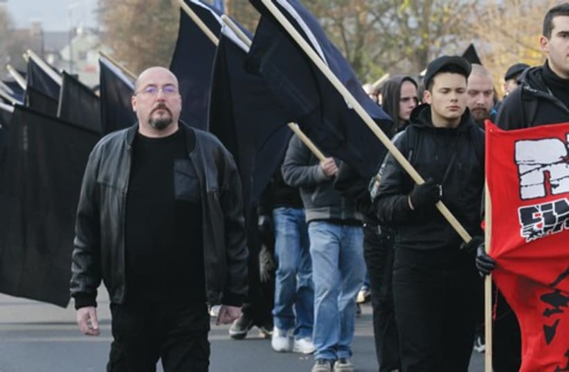 Neo Nazis march in Remagen_521 (photo credit: Reuters)