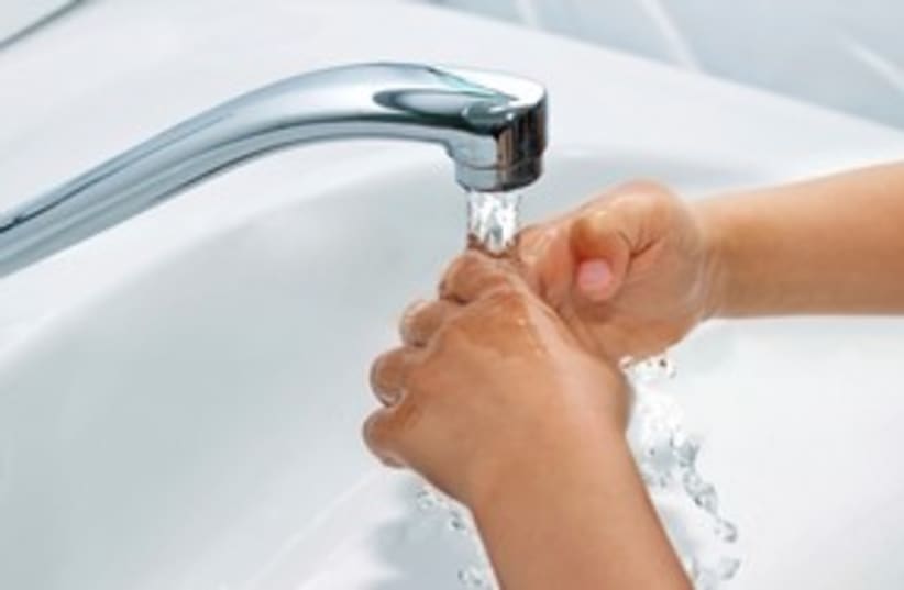 Person washing hands 311 (photo credit: Thinkstock/Imagebank)