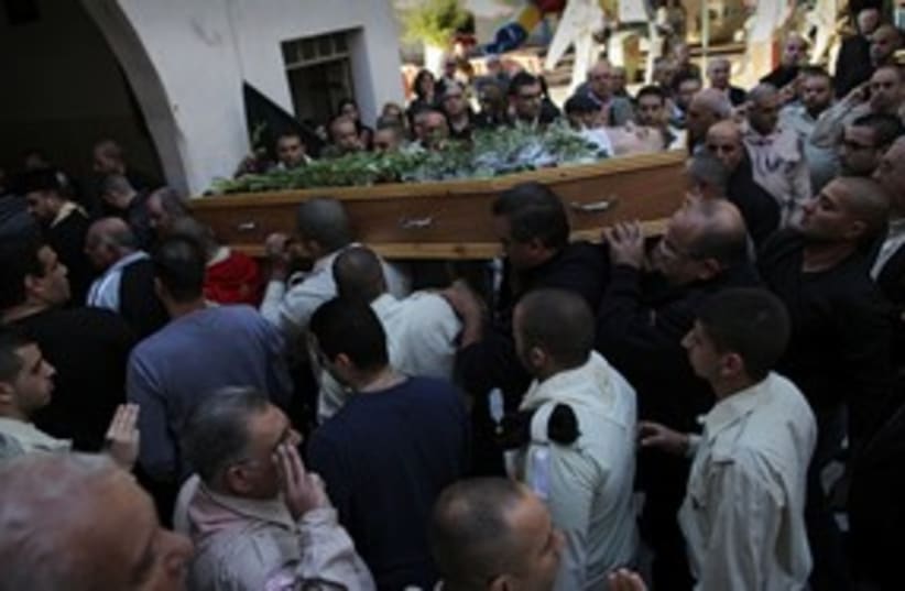 Gabriel Cadis funeral in Jaffa 311 (photo credit: Tamir Kalifa)