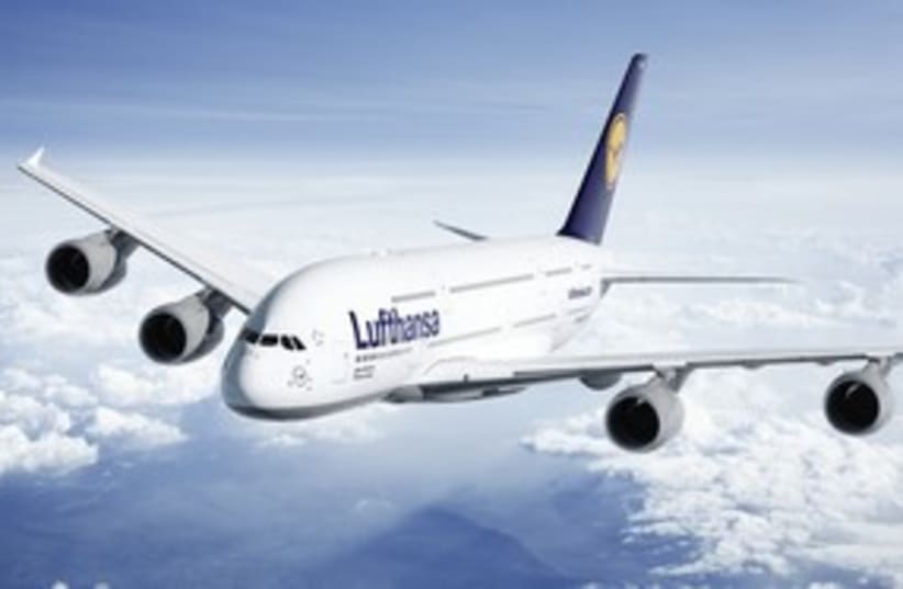 Lufthansa airplane 311 (photo credit: Courtesy of Lufthansa)