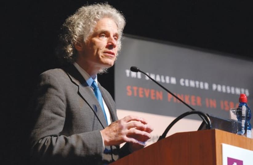 Steven Pinker 521 (photo credit: Courtesy of Roei Avraham)