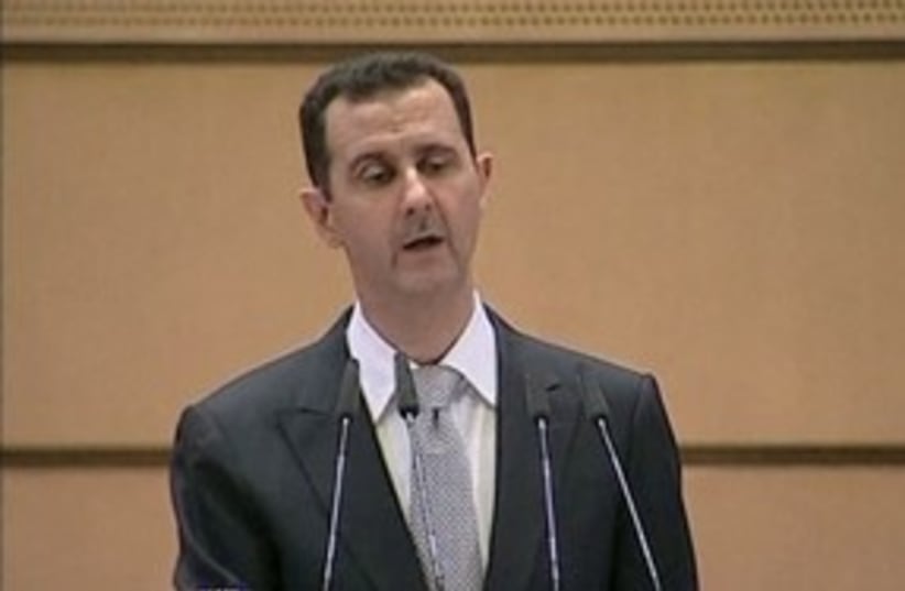 Bashar Assad 311  (photo credit: Oded ben Josef)