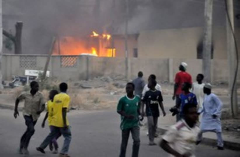 Boko Haram bombing Nigeria 311 R (photo credit: REUTERS)
