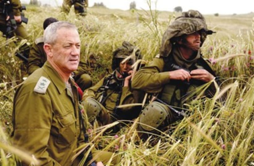 IDF Chief of Staff Benny Gantz_390 (photo credit: Ori Shifrin/IDF Spokesman)