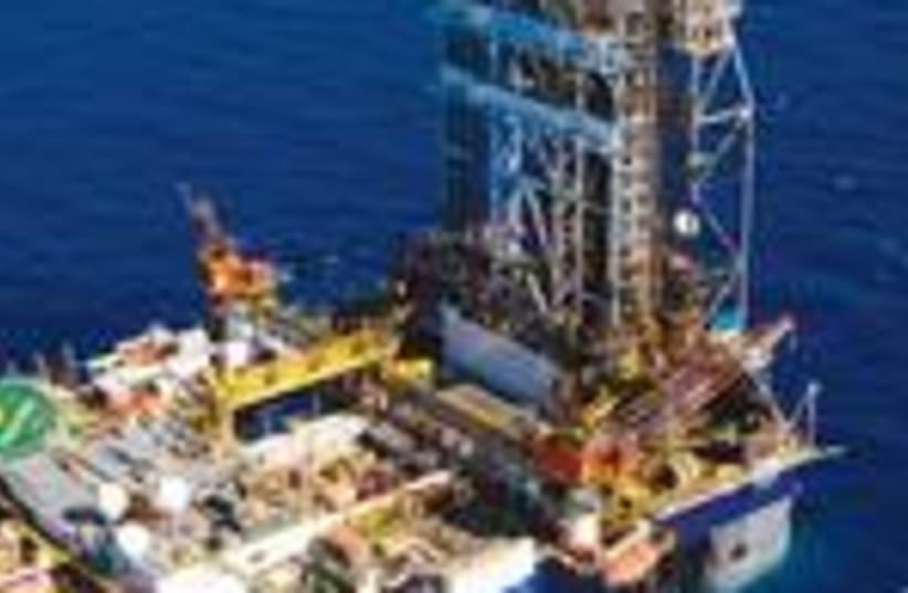Leviathan natural gas drilling rig 150 (photo credit: Courtesy of Albatross)