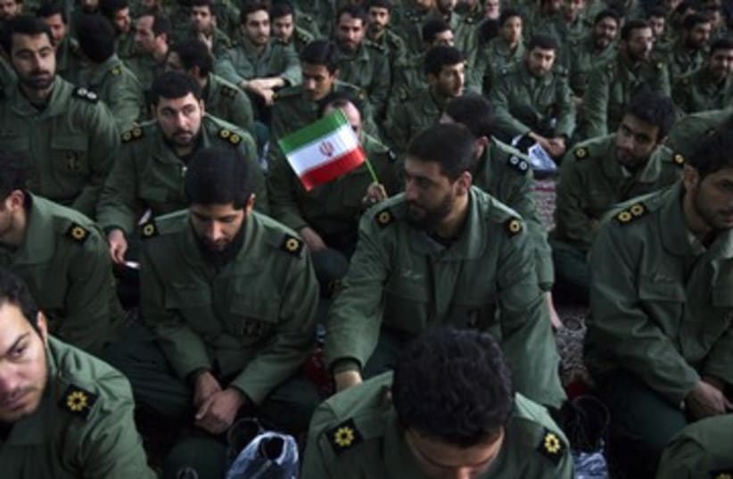 Iran revolutionary guards_390 (photo credit: Raheb Homavandi/Reuters)