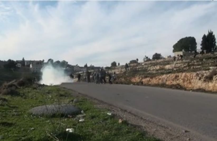 Nabi Saleh demonstration 390 (photo credit: YouTube screenshot)