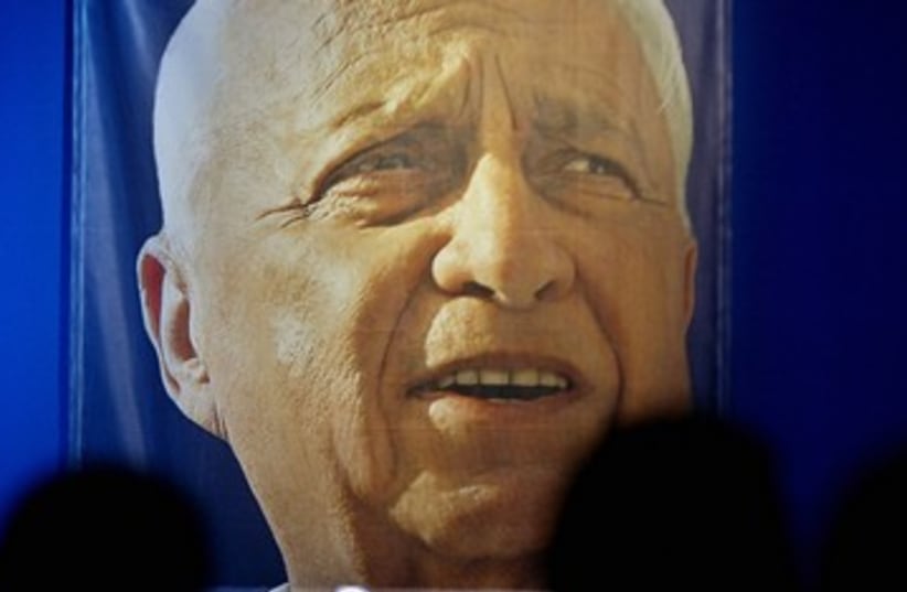Former prime minister Ariel Sharon poster 390 (R) (photo credit: Gil Cohen Magen / Reuters)
