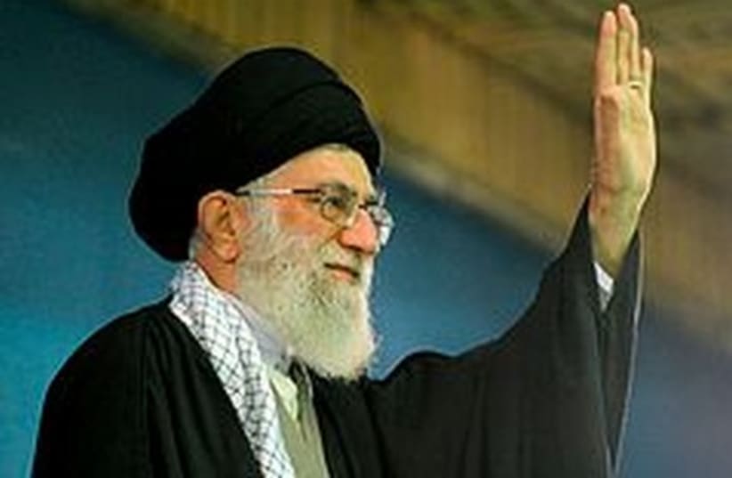Iran's supreme leader Ayatollah Ali Khamenei 521 (R) (photo credit: REUTERS)